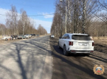В Торжке девушка-водитель при развороте врезалась в попутный автомобиль