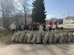 Специалисты Тверского областного Дома народного творчества провели масштабный субботник на территории Музейно-выставочного центра им. Л. Чайкиной