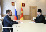 07.04.2026 | Виталий Королев провел встречу с митрополитом Тверскими и Кашинским Амвросием