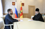 07.04.2026 | Виталий Королев провел встречу с митрополитом Тверскими и Кашинским Амвросием