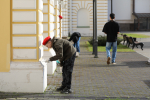 17 апреля на территории комплекса Тверского императорского дворца прошел субботник с участием волонтеров