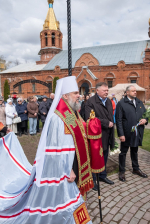 В Твери на территории храма открыли памятник императору