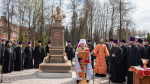 В Твери на территории храма открыли памятник императору