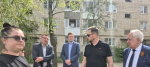 В Ржеве Тверской области весь день продолжались восстановительные работы