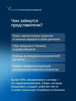 Агентство стратегических инициатив утвердило своих общественных представителей в 70 регионах России.