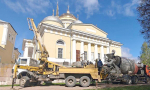 В Тверской области укрепили фундамент собора Нило-Столобенской пустыни