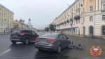 На съезде с моста в Твери сбили велосипедиста