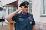 Торжественное построение, посвященное Дню Государственного флага Российской Федерации