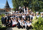 28.08.2026 | В праздник Успения Богородицы в Старице освятили памятник «Три игумена» и напутствовали будущих первоклассников