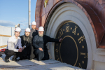 12 сентября 2026, На колокольне Спасо-Преображенского кафедрального собора начался монтаж циферблатов (Тверь)