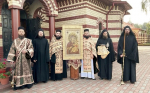 В Николаевском Малицком монастыре отметили праздник Положения пояса Пресвятой Богородицы