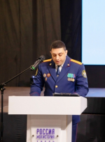 Сегодня состоялась торжественная церемония принятия присяги кадетами специализированных профильных классов Следственного комитета Российской Федерации